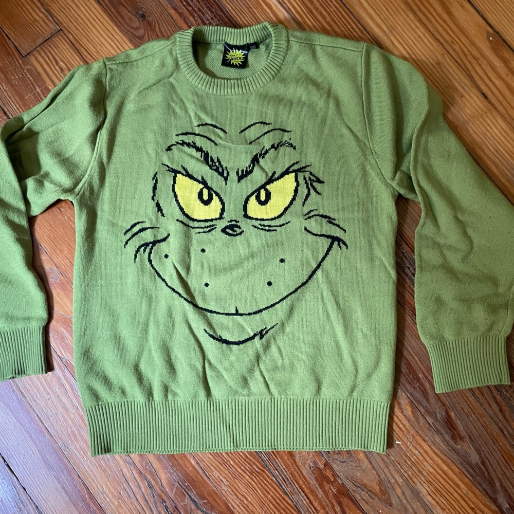 Child Grinch Christmas Holiday Sweater